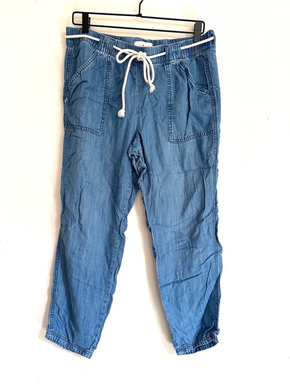 Lou & Grey Chambray Drawstring Pant